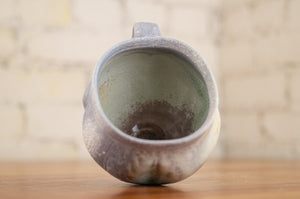 Wood-Fired Porcelain Square Mug