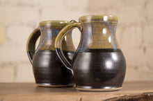 Load image into Gallery viewer, Mark&#39;s Mug in Breakfast Blue and Black
