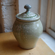 Load image into Gallery viewer, Soda-Fired Ash Drip Jar