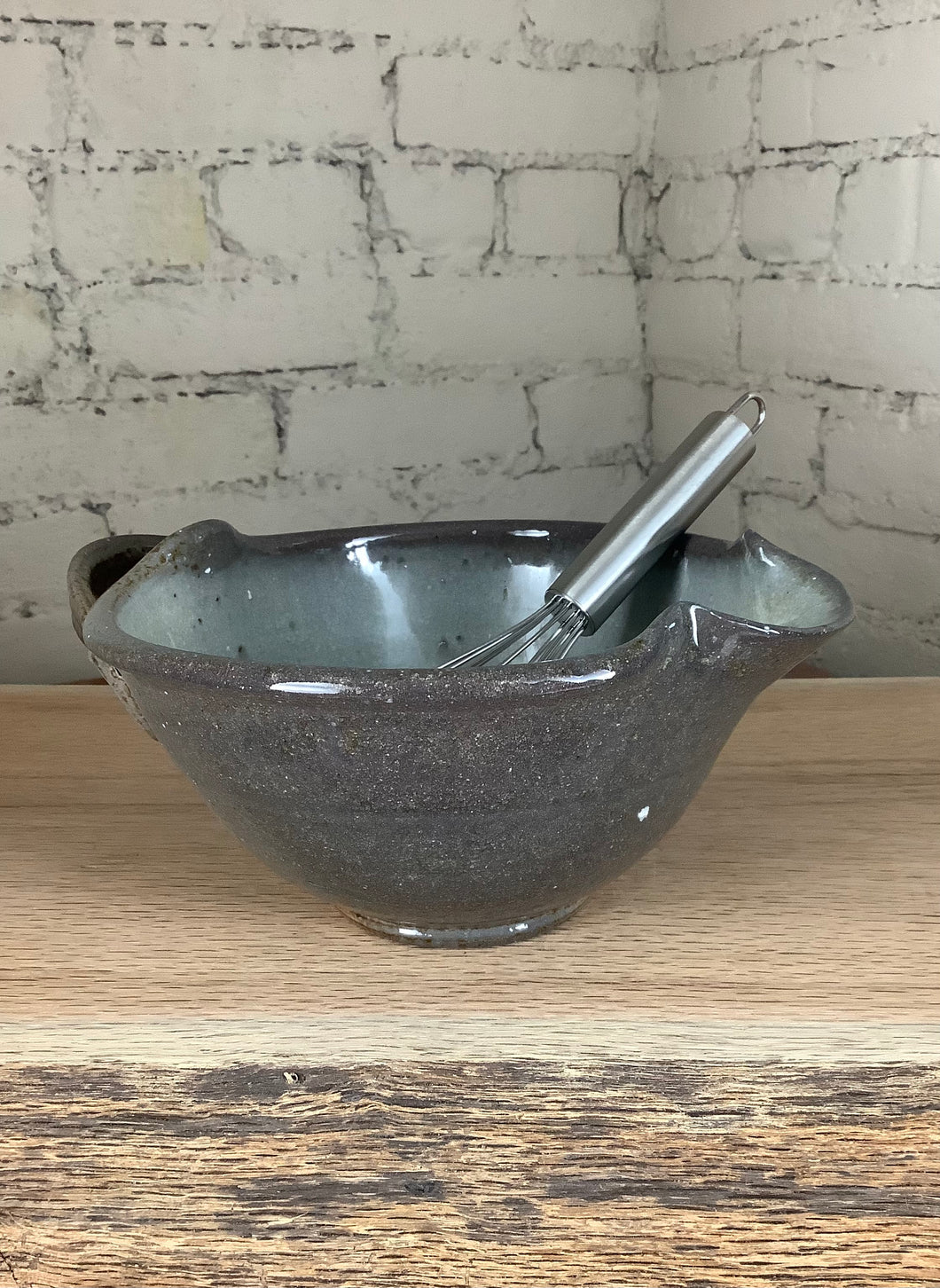 Wood/Soda Fired Whisk Bowl