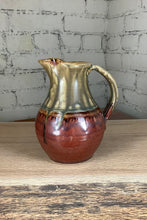 Load image into Gallery viewer, Syrup Pitcher in Honey Ash and Rust Red