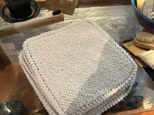 Organic cotton washcloth