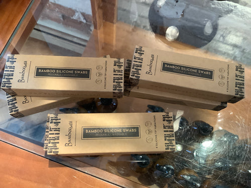 Bamboo silicon swabs