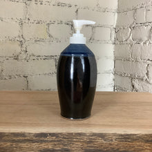 Load image into Gallery viewer, Lotion Dispenser in Blue Ash and Black
