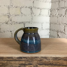 Load image into Gallery viewer, Breakfast Blue and Black Mug