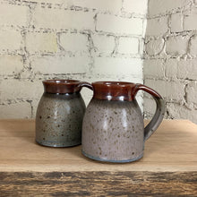 Load image into Gallery viewer, Lavender &amp; rust stoneware mug