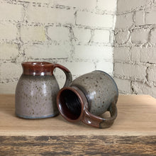 Load image into Gallery viewer, Lavender &amp; rust stoneware mug