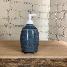 Load image into Gallery viewer, Blue flecked Lotion Dispenser