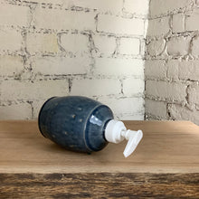 Load image into Gallery viewer, Blue flecked Lotion Dispenser