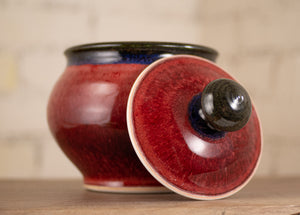 Red and Black Small Canister