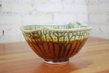 Load image into Gallery viewer, Whisk Bowl in Rust Red with Ash Trail
