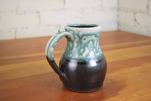 Mark's Mugs in Turquoise Stone and Black