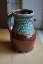 Load image into Gallery viewer, Gas-Fired Turquoise and Red Stein