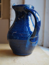 Load image into Gallery viewer, Gas-Fired Ocean Blue Pitcher