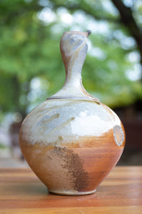 Vase Side-Fired on Sea Shells