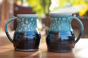 Mark's Mug in Black and Turquoise