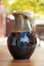 Load image into Gallery viewer, Medium Pitcher in Honey Ash and Black