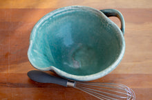 Load image into Gallery viewer, Small Whisk Bowl in Turquoise and Black