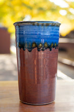 Load image into Gallery viewer, Blue Ash and Rust Red Wine Cooler