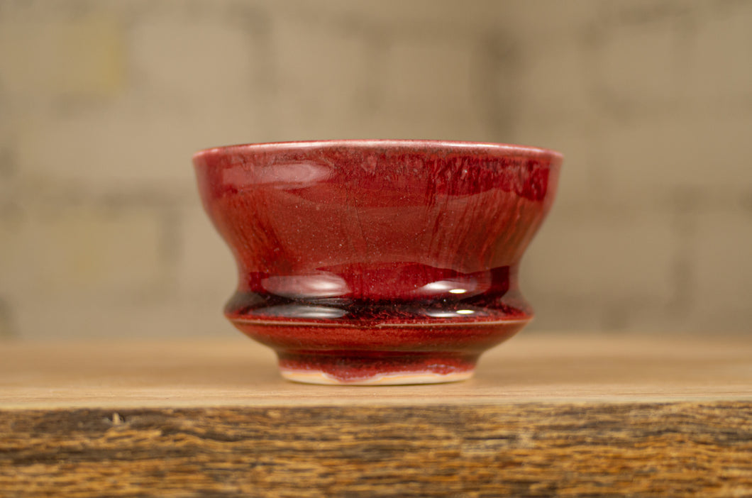Large Copper Red Tea Bowl