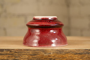 Large Copper Red Tea Bowl