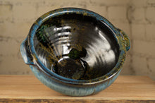 Load image into Gallery viewer, Medium Teal Serving Bowl with Handles