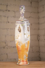 Load image into Gallery viewer, Tall Vase Side-Fired on Sea Shells