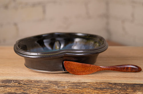 Brie Baker in Breakfast Blue and Black