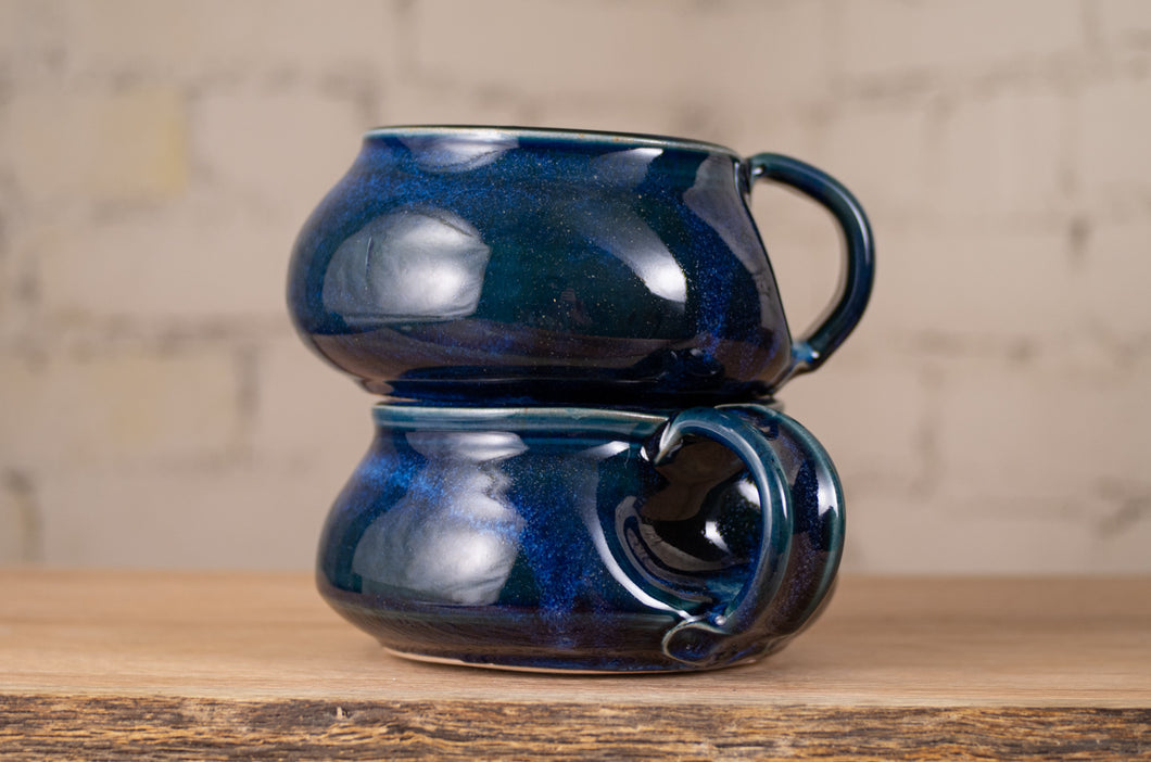 Ocean Blue Soup Mug
