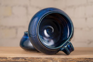 Ocean Blue Soup Mug