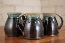 Load image into Gallery viewer, Turquoise Stone and Black Mugs