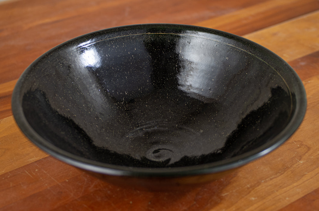 Bowl in Midnight Sky and Black