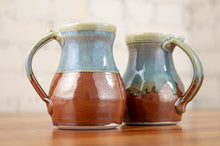 Load image into Gallery viewer, Mark&#39;s Mug in Breakfast Blue and Rust Red