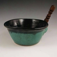 Load image into Gallery viewer, Turquoise and Black Pate Dish